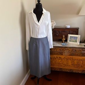 Oscar de la Renta Midi Pencil Skirt vintage 8P Fits Size 4P